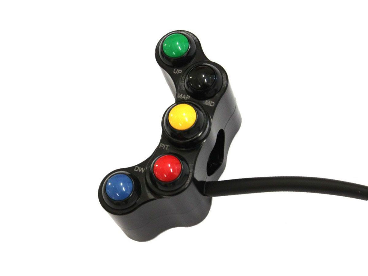 WRS 5 Button Left Racing Switch Suzuki GSX-R 1000 2017-2021