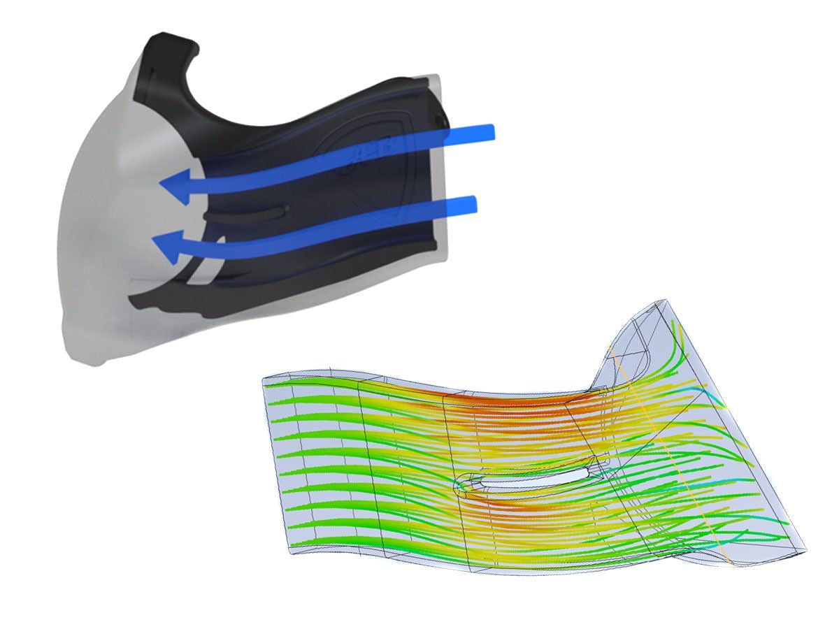 Braking System Cooling Ducts Ducati Panigale 1199 (Marzocchi Fork)