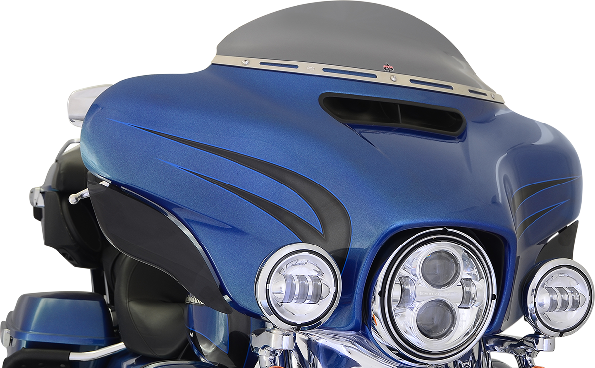 Flare® Windshield - 5" - Dark Smoke - '14-'25 FLH