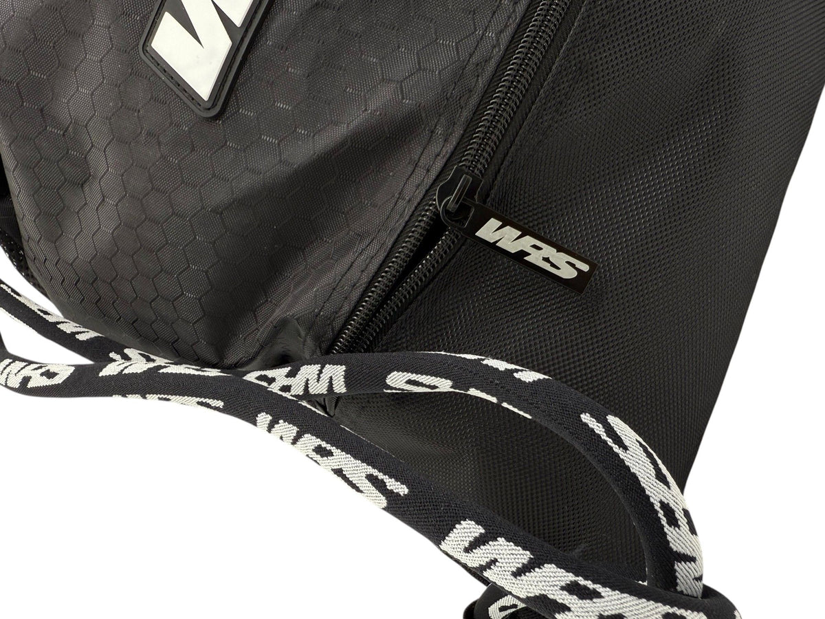 WRS Official Black Drawstring Backpack