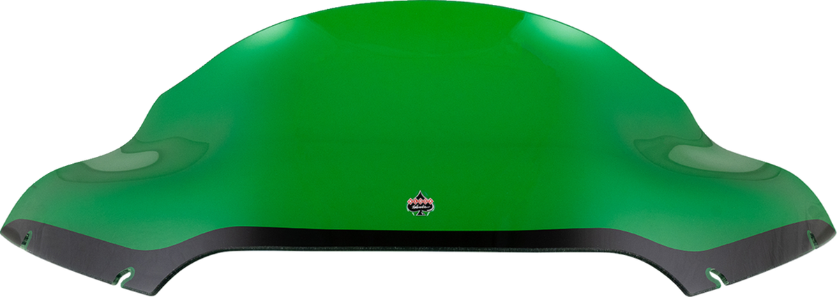 Kolor Flare® Windshield - 9" - Green - '15-'25 FLTR