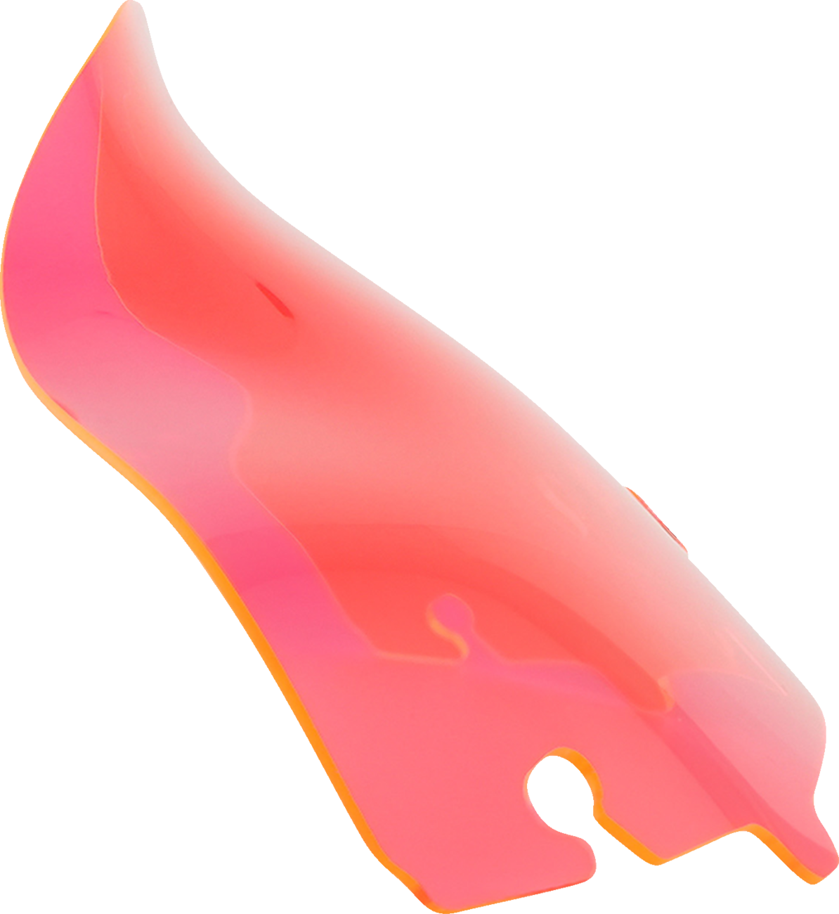 Ice Flare® Windshield - 6.5" - Pink Ice - '14-'25 FLHT/FLHX