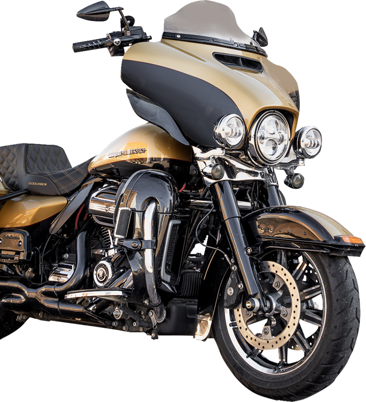 Flare® Windshield - 6-1/2" - Clear - '14-'25 FLH