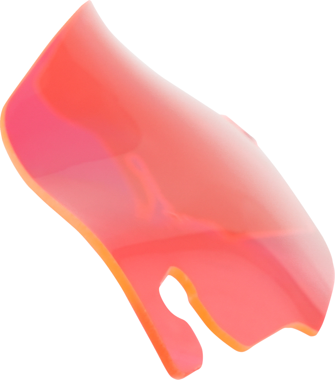 Ice Flare® Windshield - 3-1/2" - Pink Ice - '96-'13 FLHT/FLHX