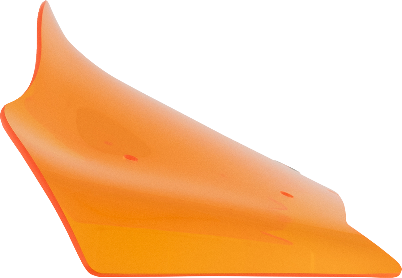 Kolor Flare® Windshield - 8" - Orange - '23-'25 FLHX