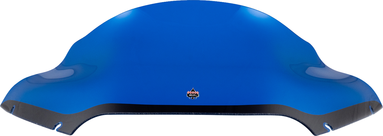 Kolor Flare® Windshield - 9" - Blue - '15-'25 FLTR