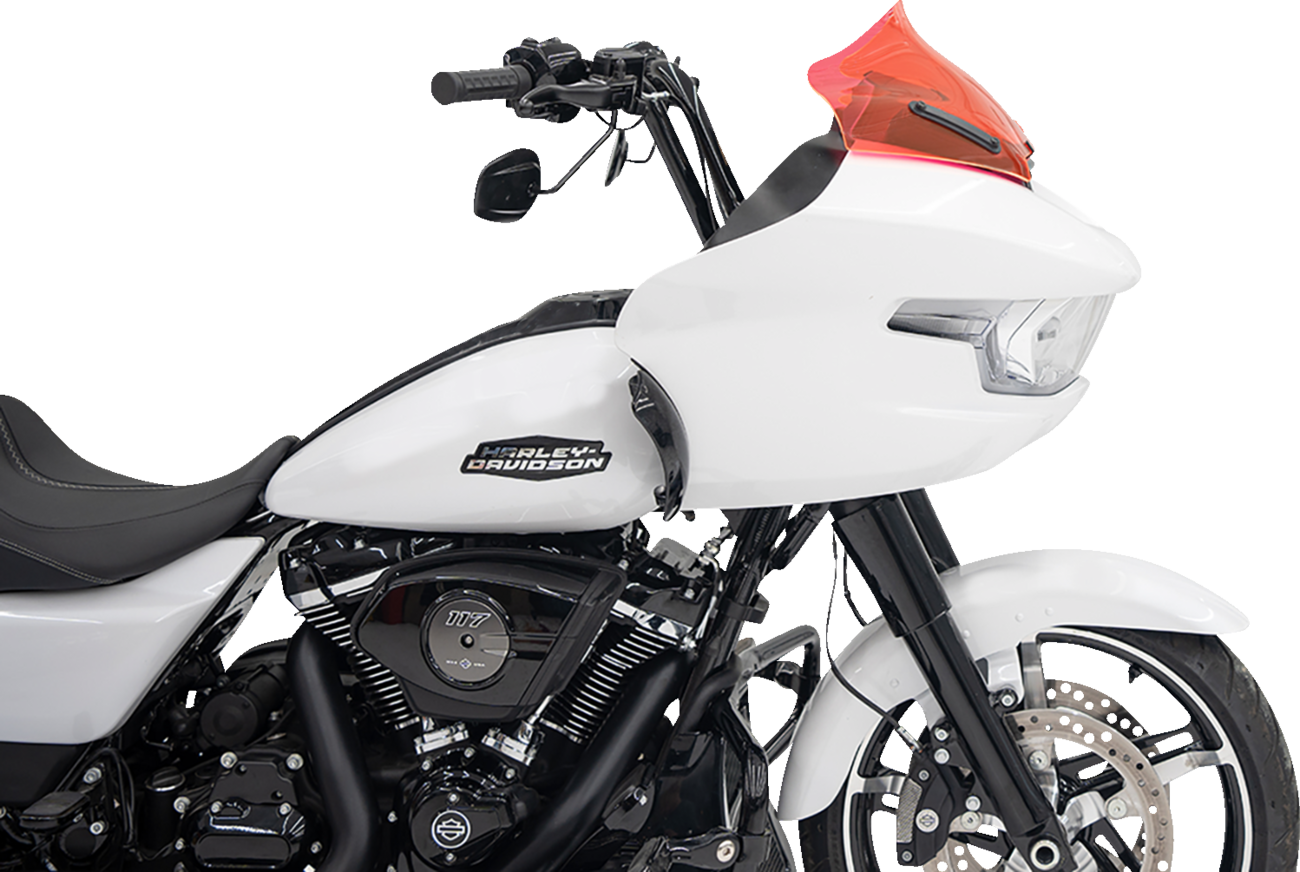 Ice Flare® Windshield - 10" - Pink Ice - '23-'25 FLTRX