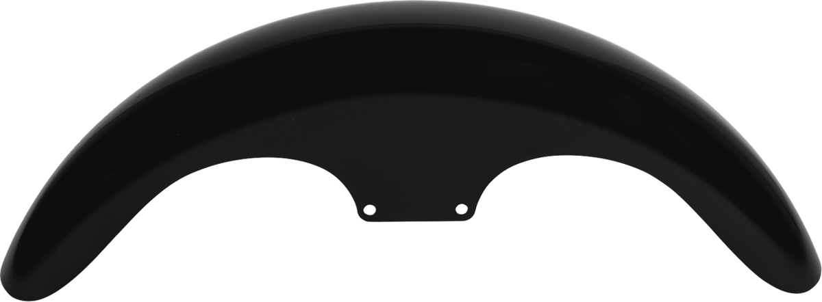 Klub Front Fender - Black - 19" - HD Softail