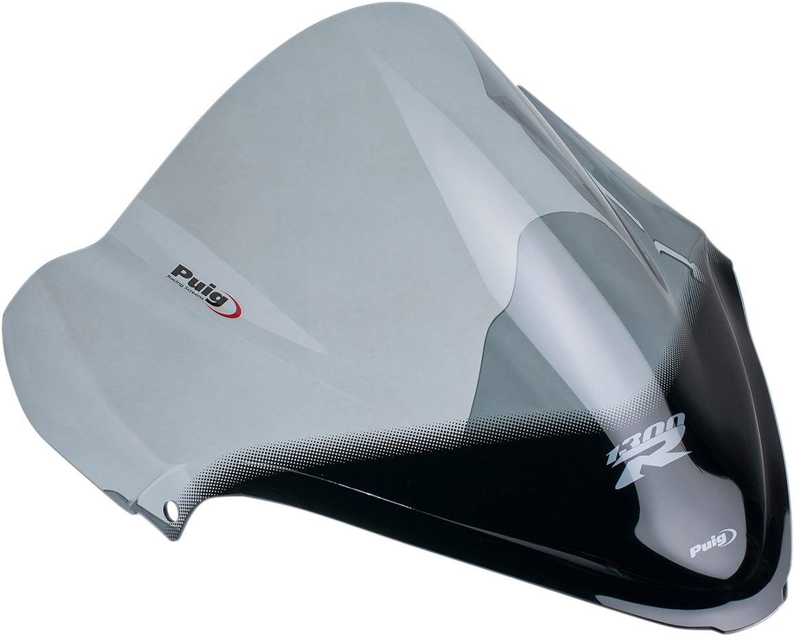 Race Windscreen - 15-3/8" - Smoke - Hayabusa