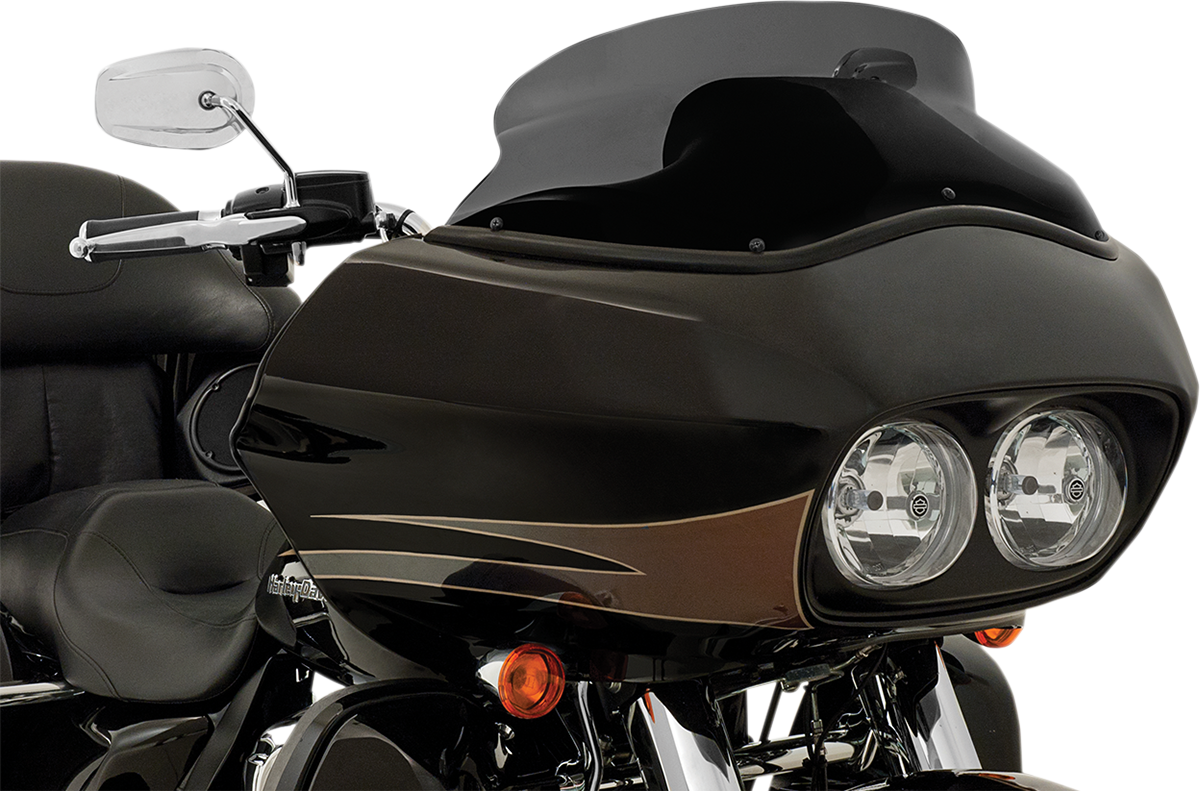 Spoiler Windshield - 6-1/2" - Black - FLTR