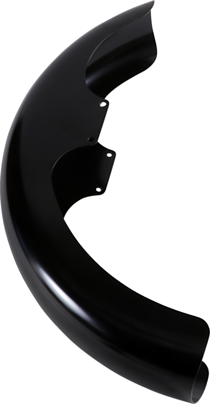 TFL Front Fender - Black - 19" - HD Dyna/FXR/Sportster