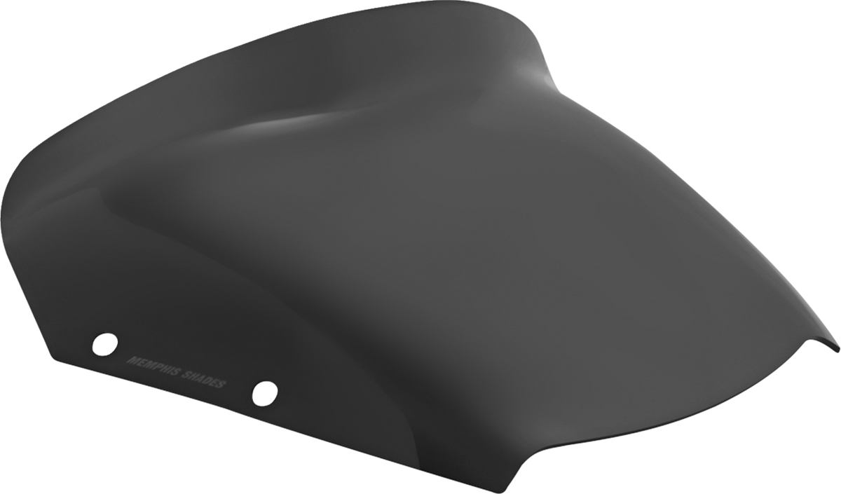 Spoiler Windshield - 5" - Dark Black Smoke - FLHX