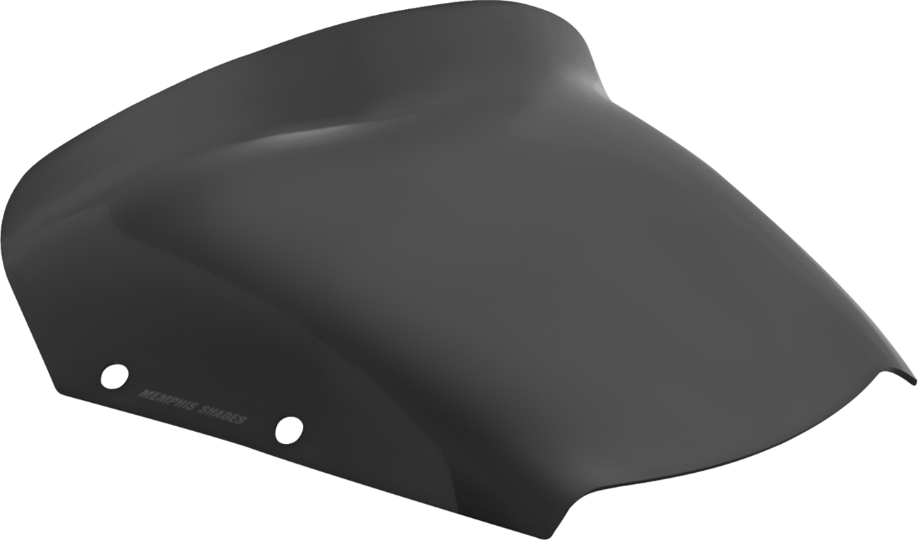 Spoiler Windshield - 5" - Dark Black Smoke - FLHX