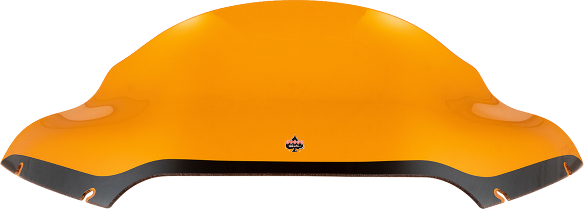 Kolor Flare® Windshield - 9" - Orange - '15-'25 FLTR