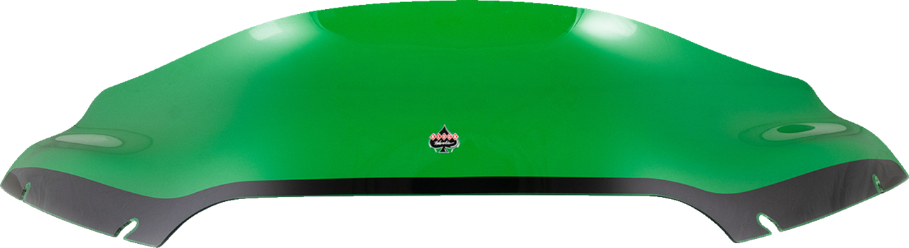 Kolor Flare® Windshield - 6" - Green - '15-'25 FLTR