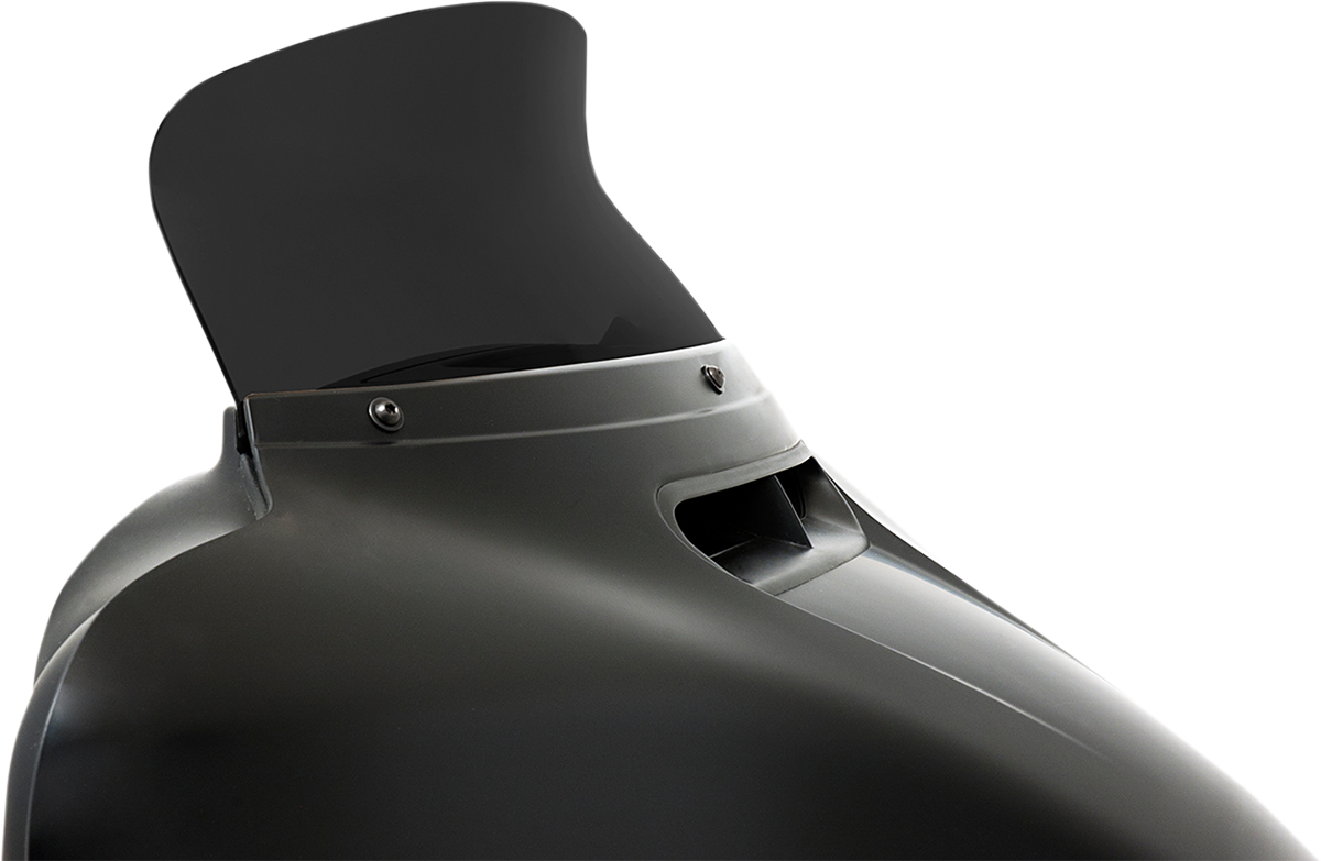 Spoiler Windshield - 6-1/2" - Dark Black Smoke - FLH
