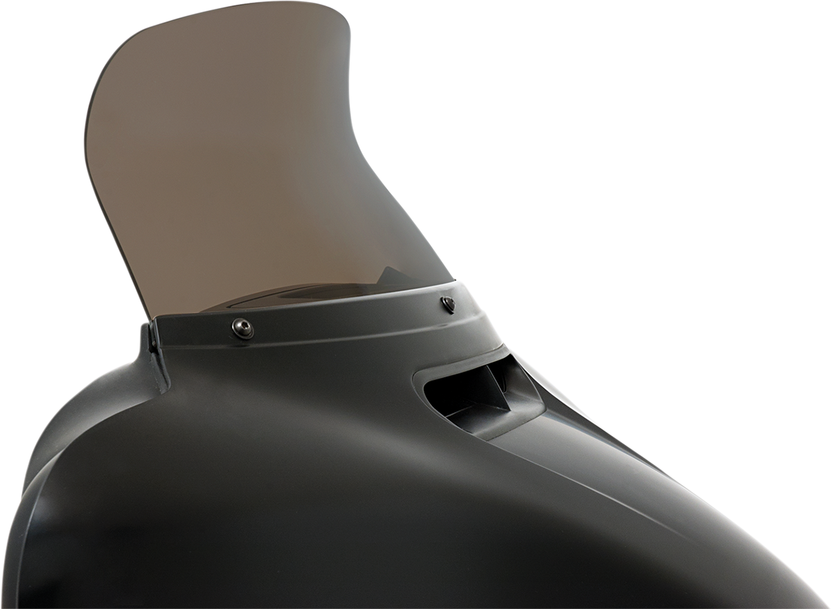 Spoiler Windshield - 8-1/2" - Smoke - FLH
