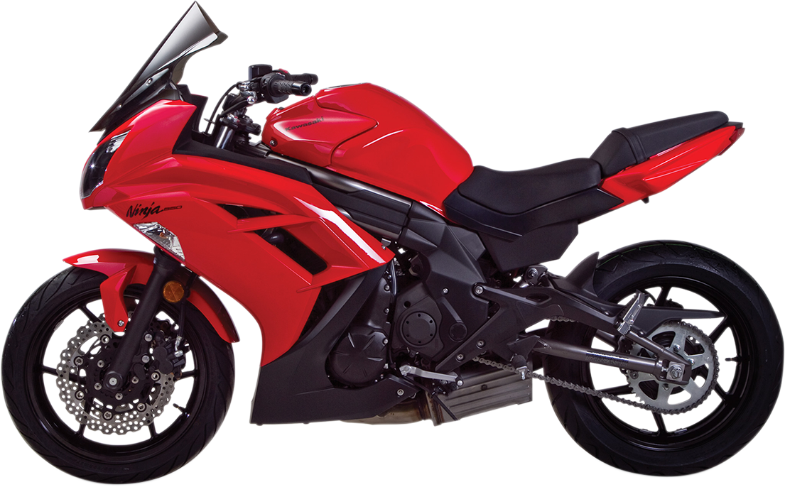 Double Bubble Windscreen - Light Smoke - Ninja 650