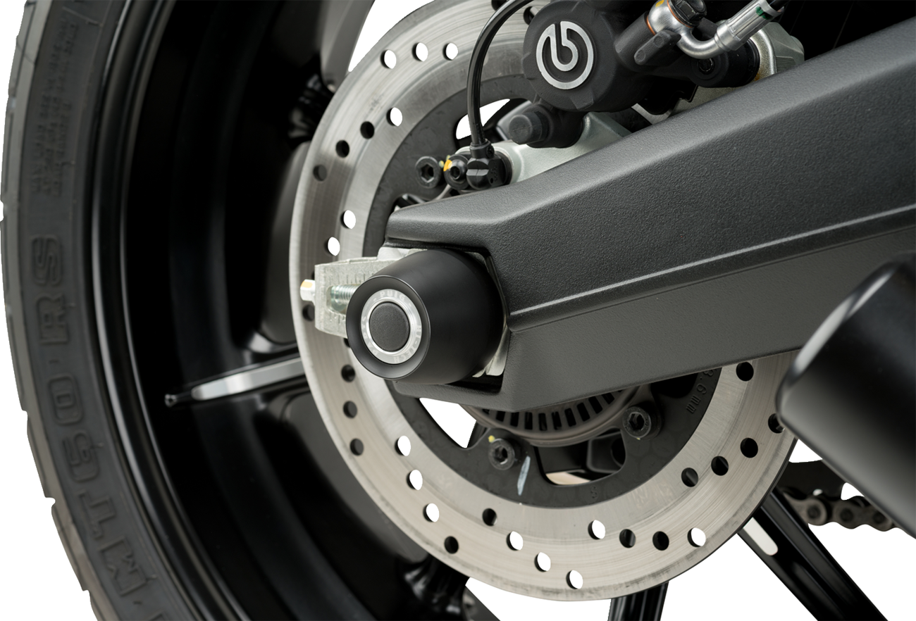 Axle Sliders - Rear - Black - Pair - Ducati Scrambler