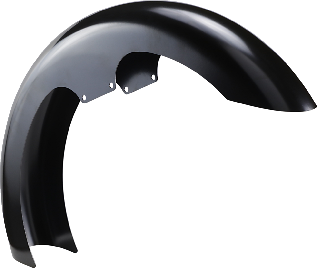 Slicer Front Fender - Black - 19" - HD Dyna/FXR/Sportster