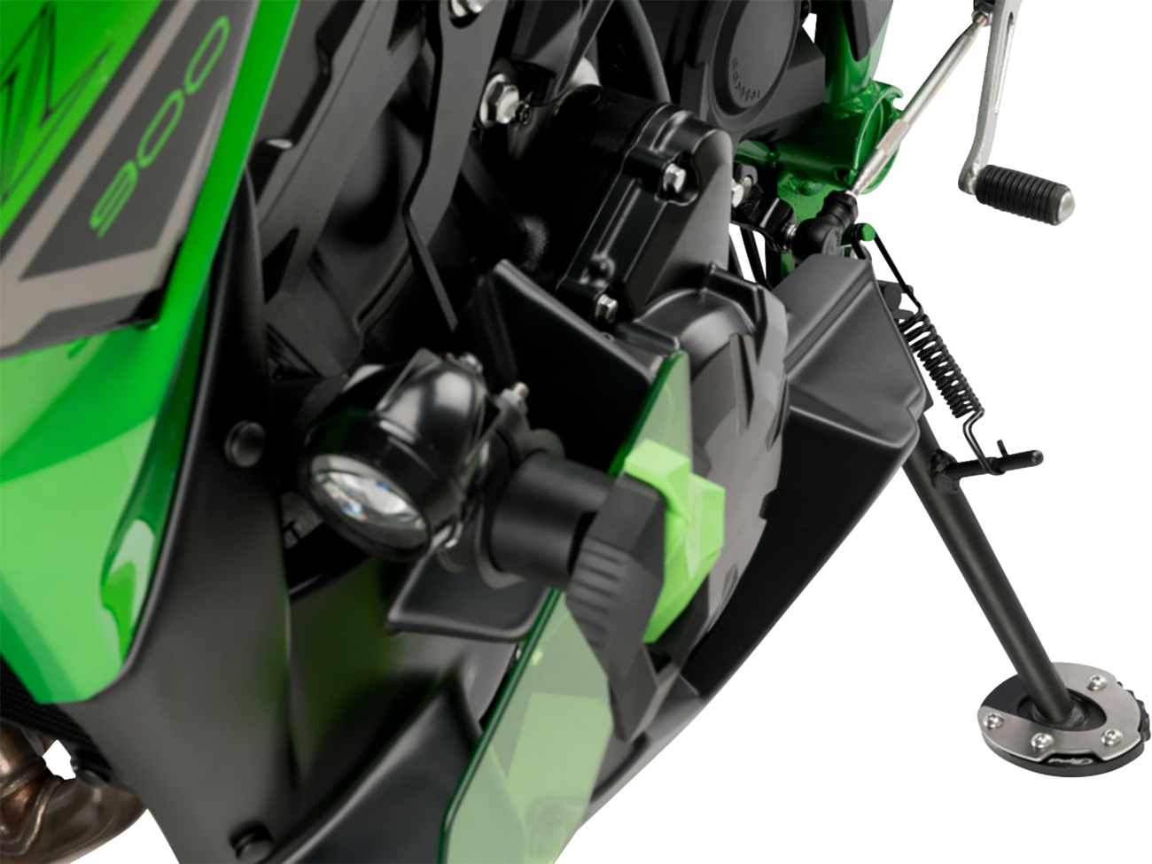 Kickstand Pad Extension - Kawasaki - Ninja/Versys/Z