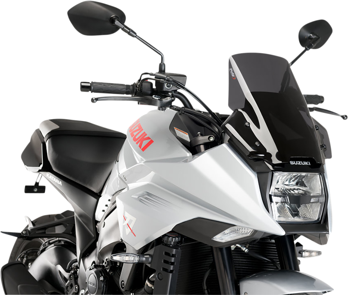 Race Windscreen - 13" - Dark Smoke - YZF-R3