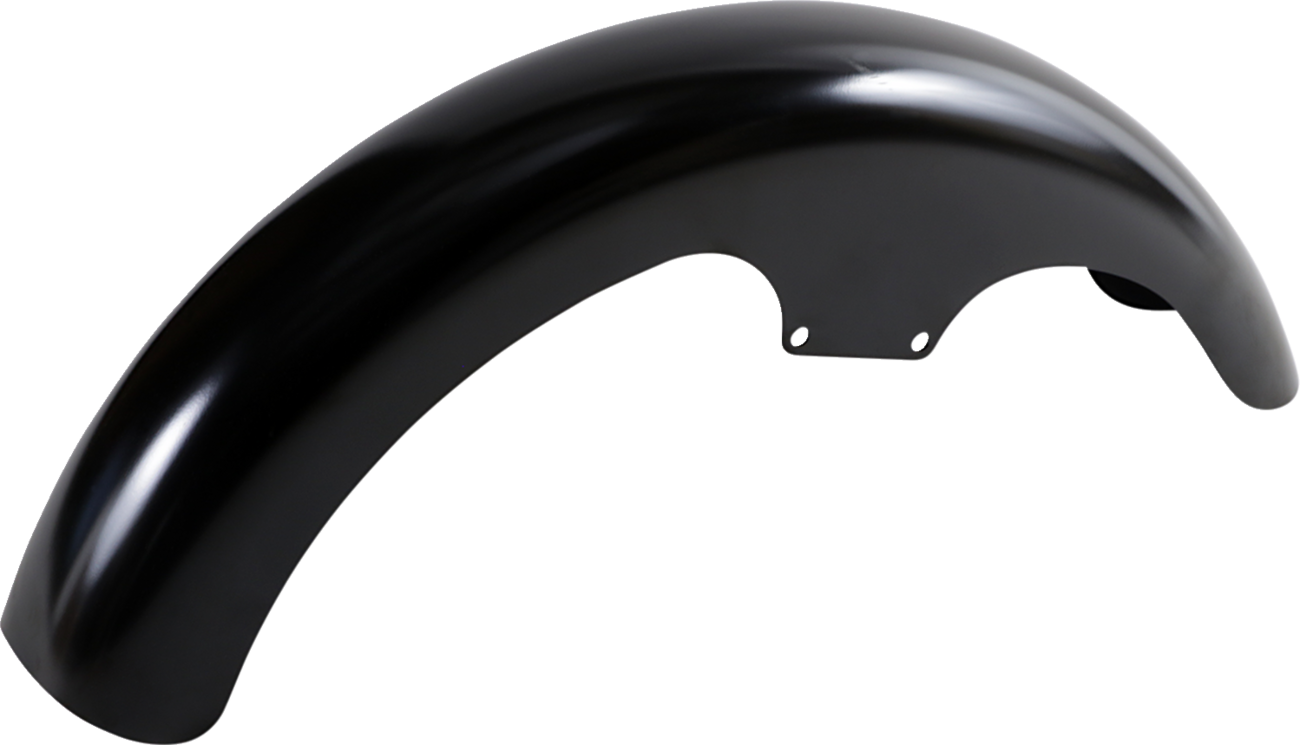 TFL Front Fender - Black - 19" - HD Dyna/FXR/Sportster