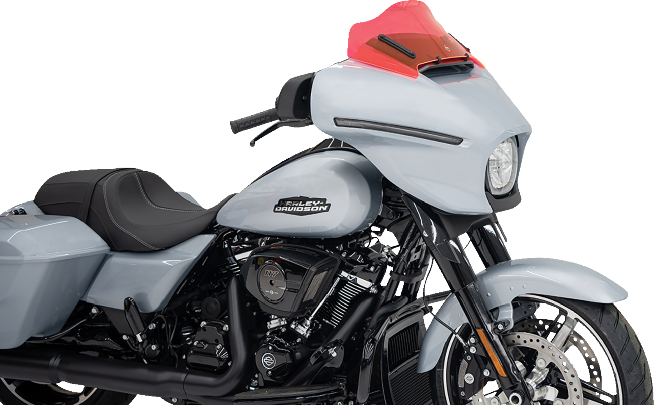 Ice Flare® Windshield - 8" - Pink Ice - FLHX