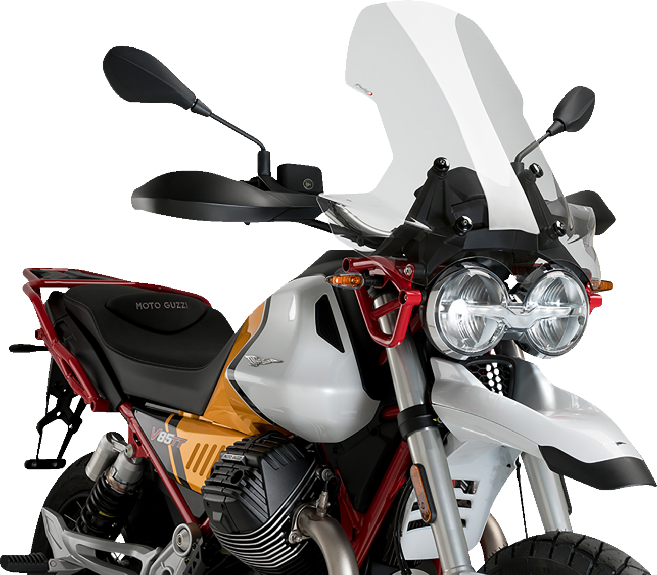 Touring Windscreen - 22-7/8" - Clear - Moto Guzzi