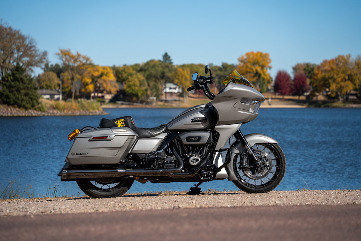 Level Front Fender - Black - 16"-19" - HD Touring