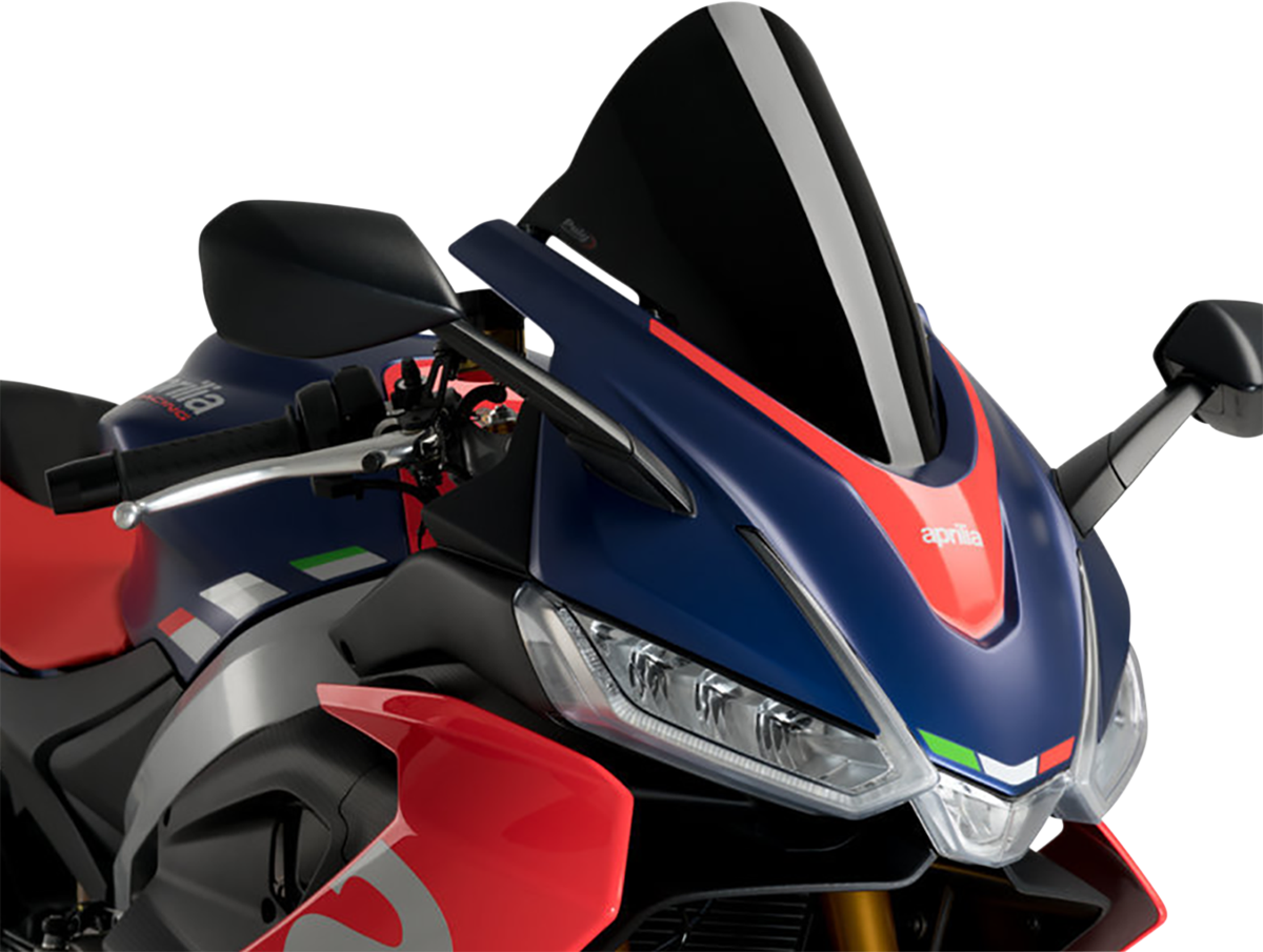 Race Windscreen - 12-1/2" - Black - RS 660