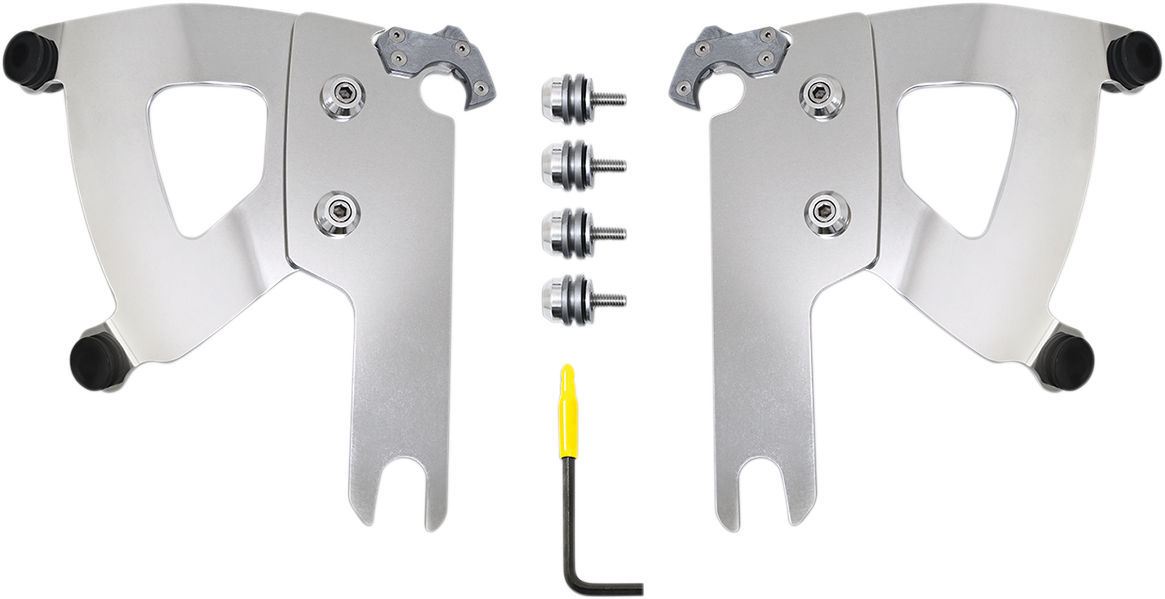 Road Warrior Mounting Kit - Polished - FLHR