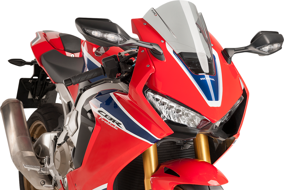 Race Windscreen - 13" - Smoke - Honda