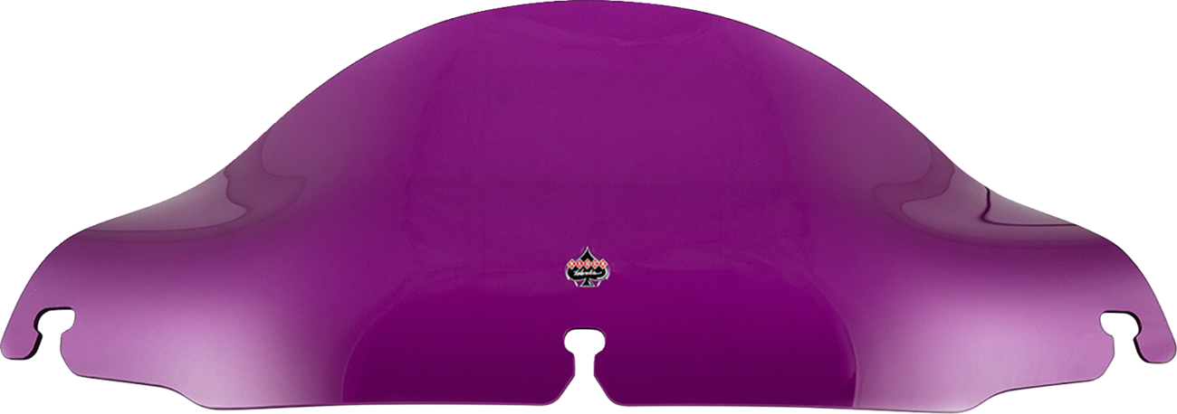 Kolor Flare® Windshield - 6-1/2" - Purple - '96-'13 FLHT/FLHX