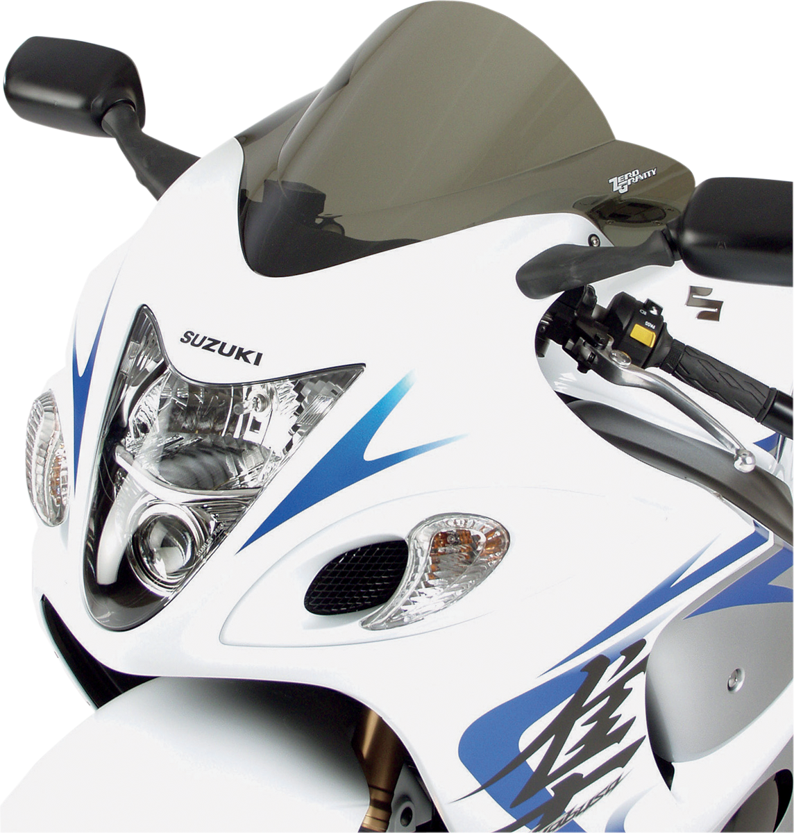 Double Bubble Windscreen - Light Smoke - Hayabusa