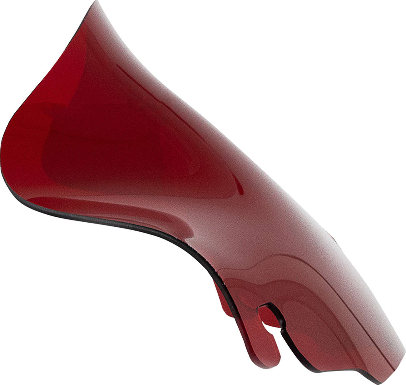 Kolor Flare® Windshield - 6-1/2" - Red - '96-'13 FLHT/FLHX