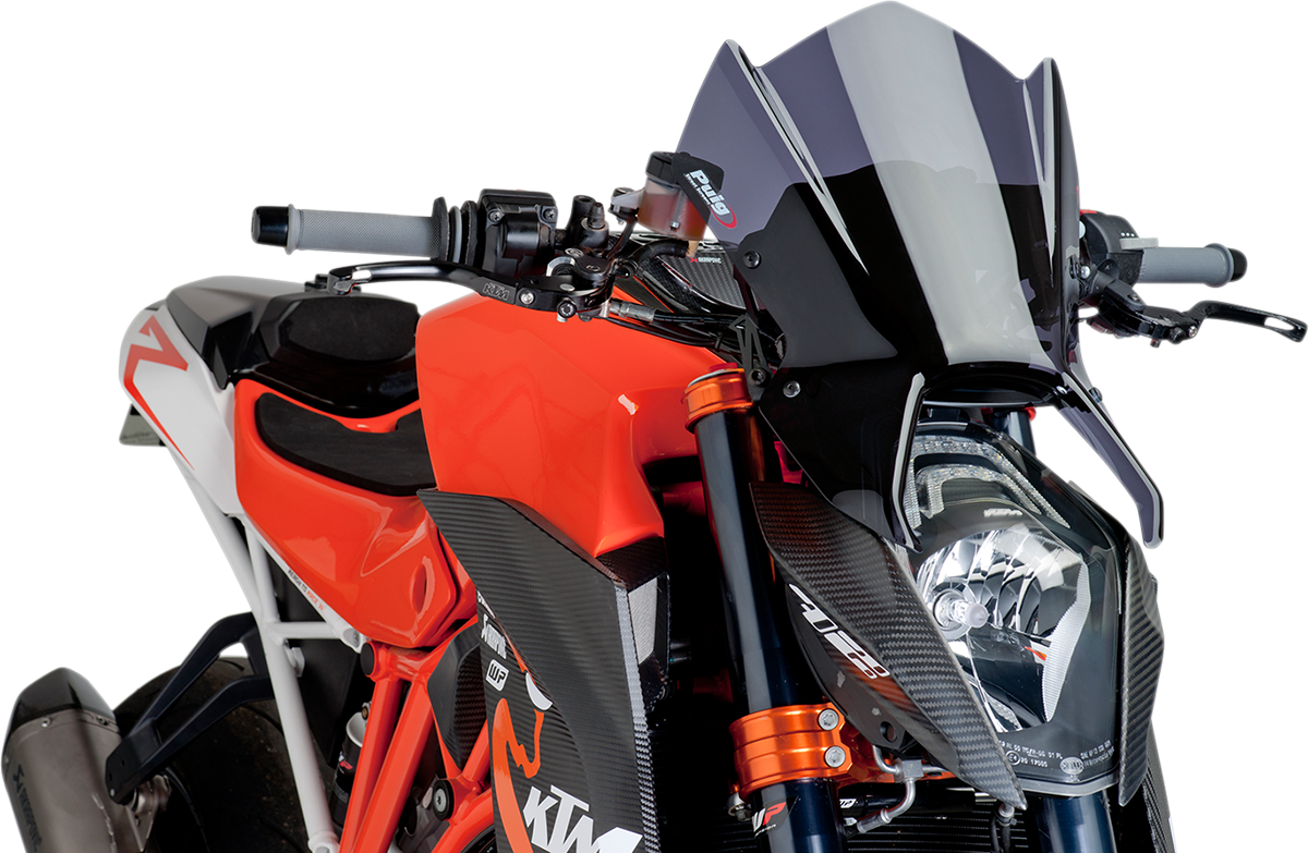 New Generation Windscreen - 16-1/2" - Dark Smoke - KTM 1290