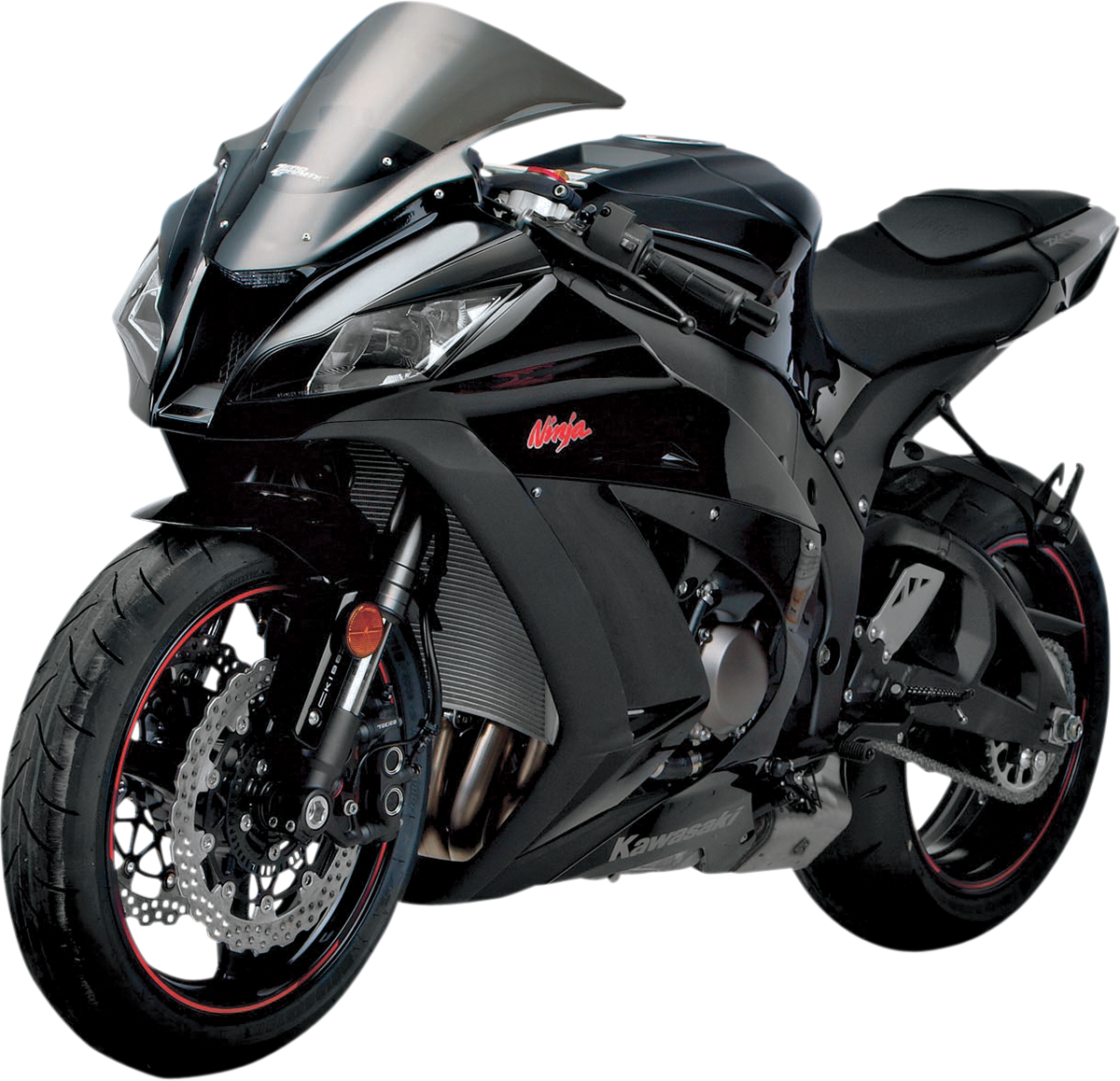 Double Bubble Windscreen - Smoke - ZX10