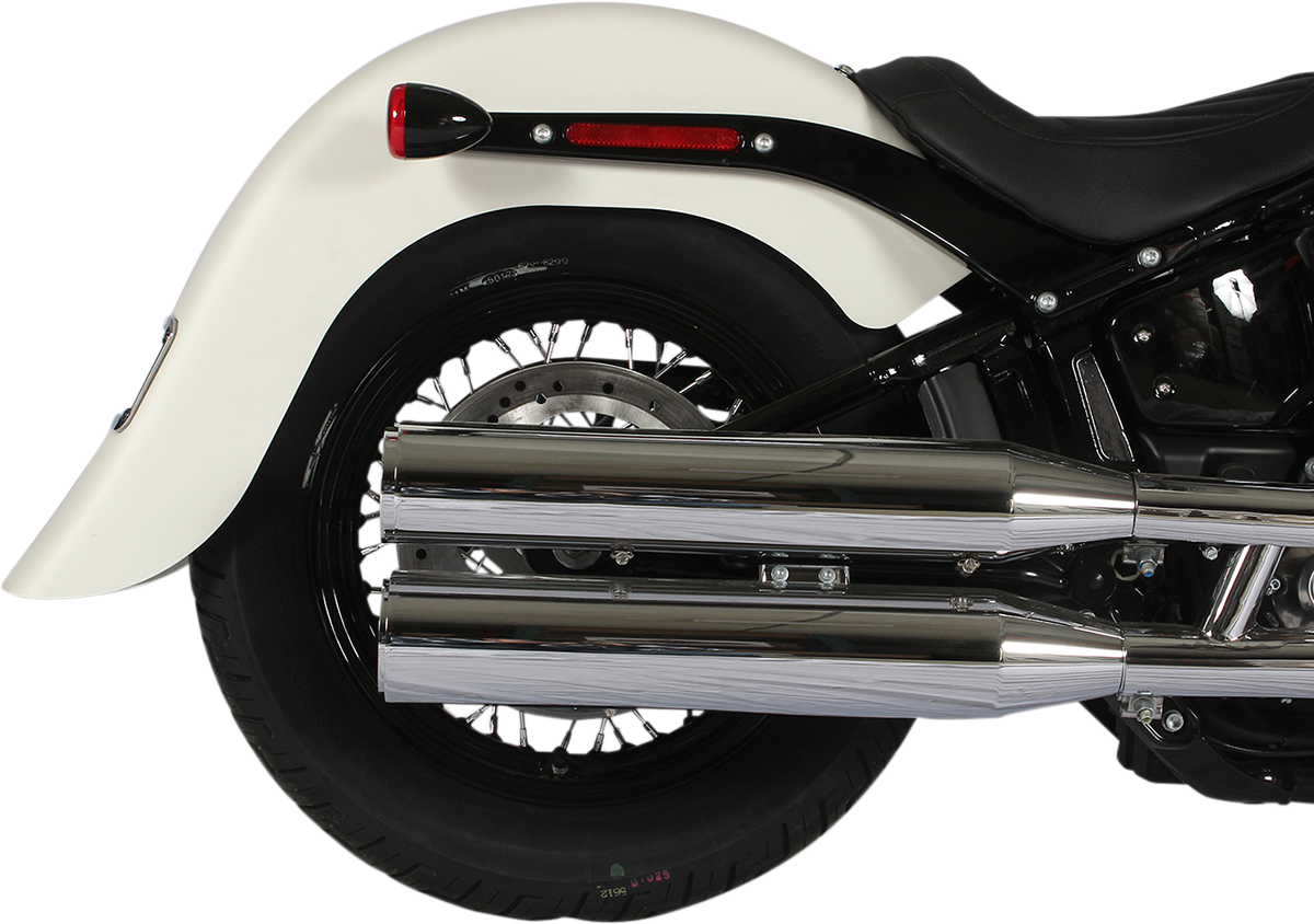 Benchmark Rear Fender - Frenched - HD Softail '18-'25