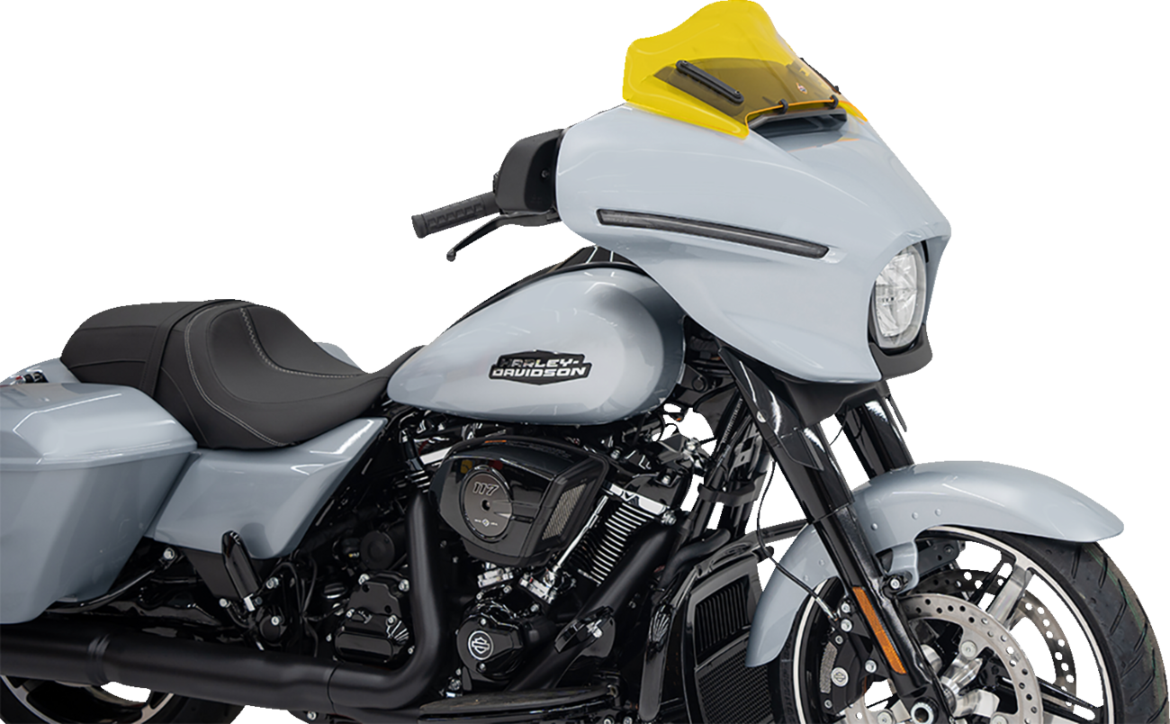 Kolor Flare® Windshield - 8" - Yellow - '23-'25 FLHX