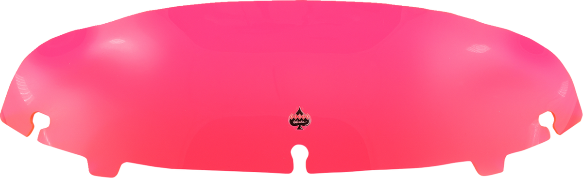 Ice Flare® Windshield - 4" - Pink Ice - '14-'25 FLHT/FLHX