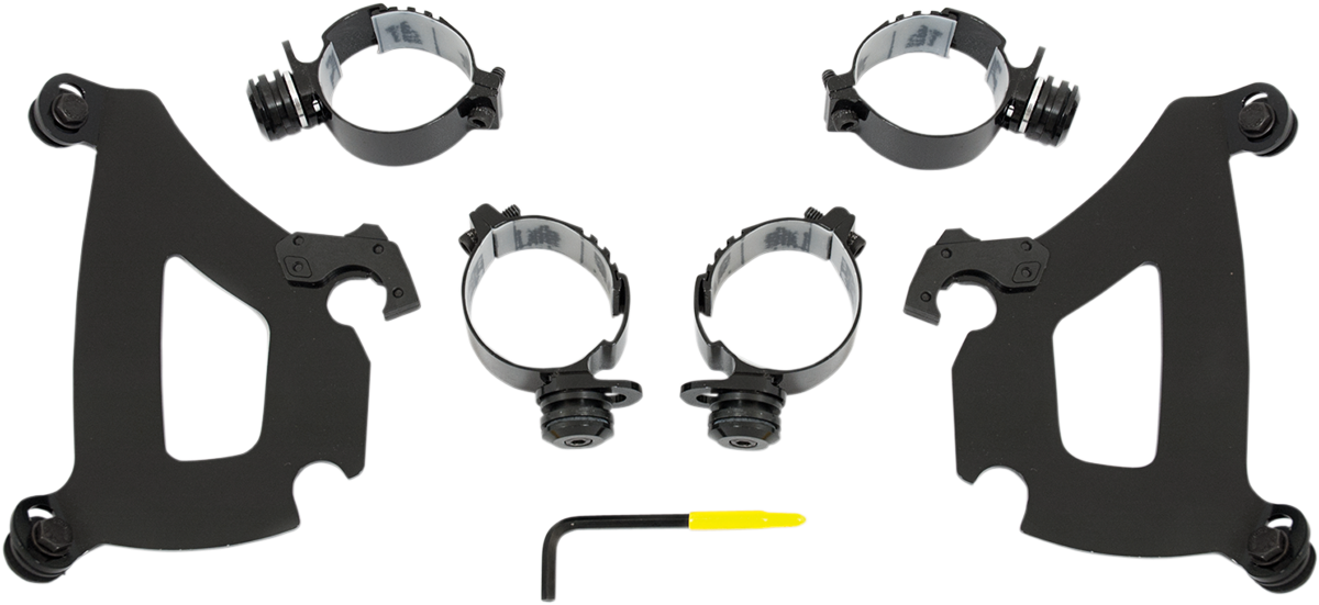 Bullet Mounting Kit - Warrior - Black