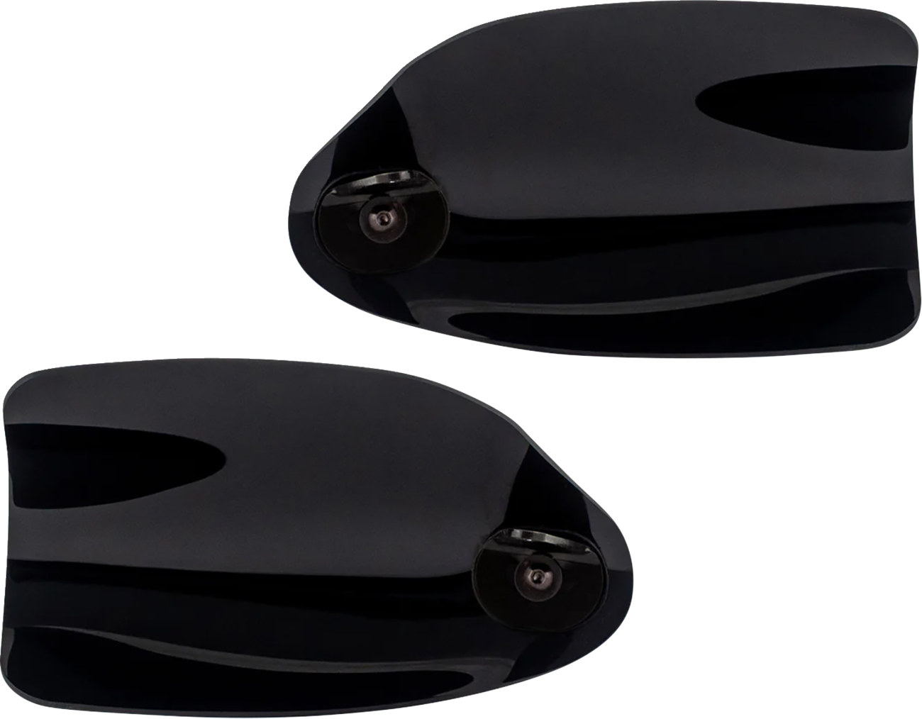 Flare® Handguards - Harley-Davidson Hydraulic Clutch - Black