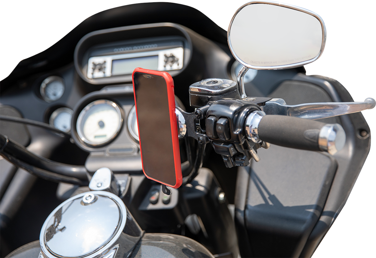 iOmounts™ Device Mount - Handlebar Mount - Chrome