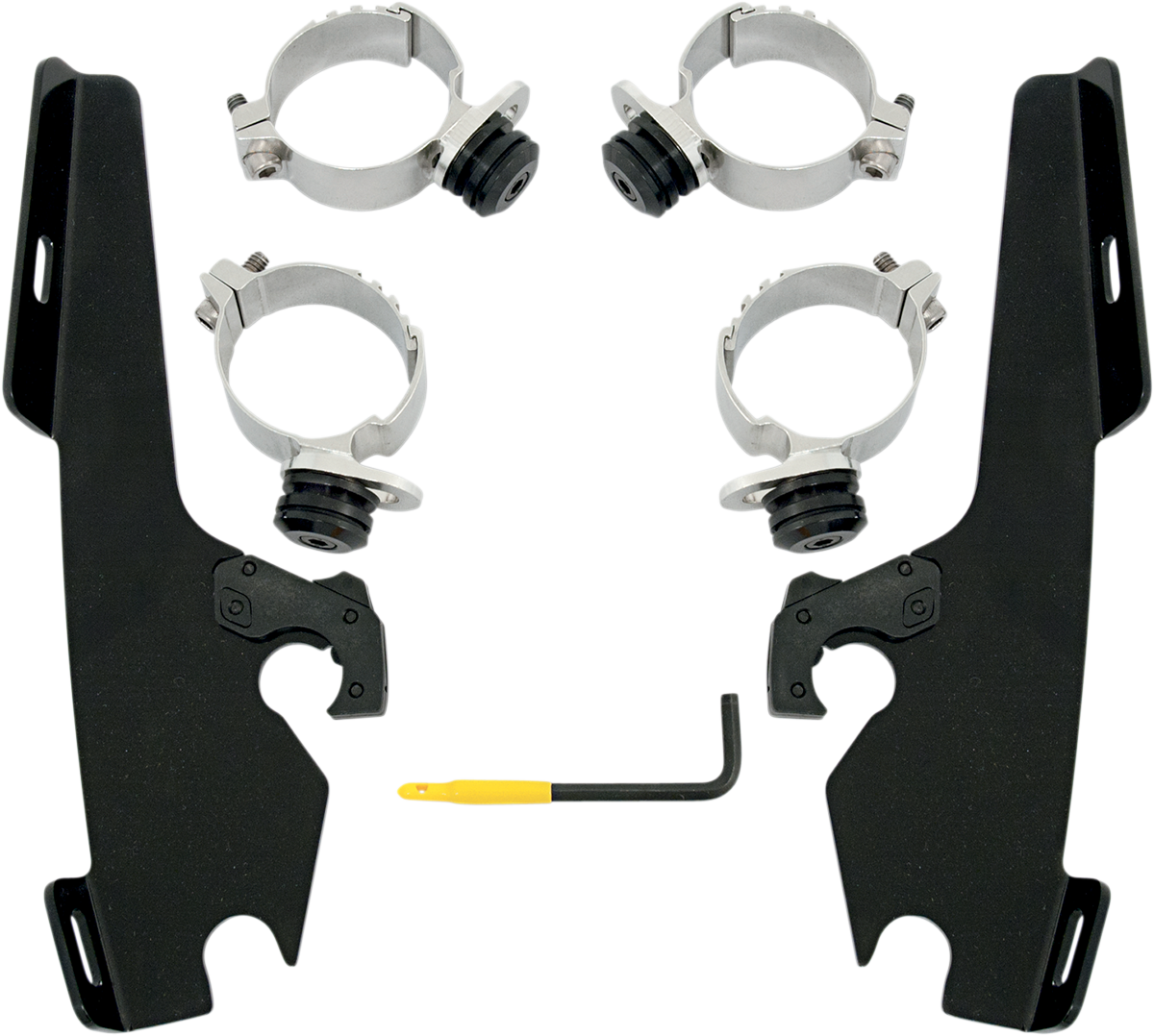 Fats/Slim Trigger Lock Mounting Kit - Fury - Black