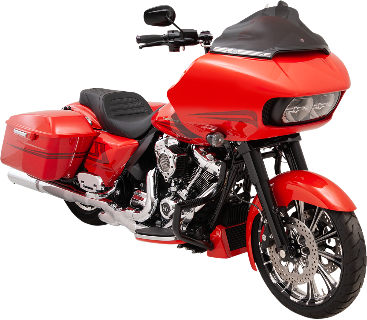 Sport Flare® Windshield - 9" - Dark Smoke - '15-'25 FLTR