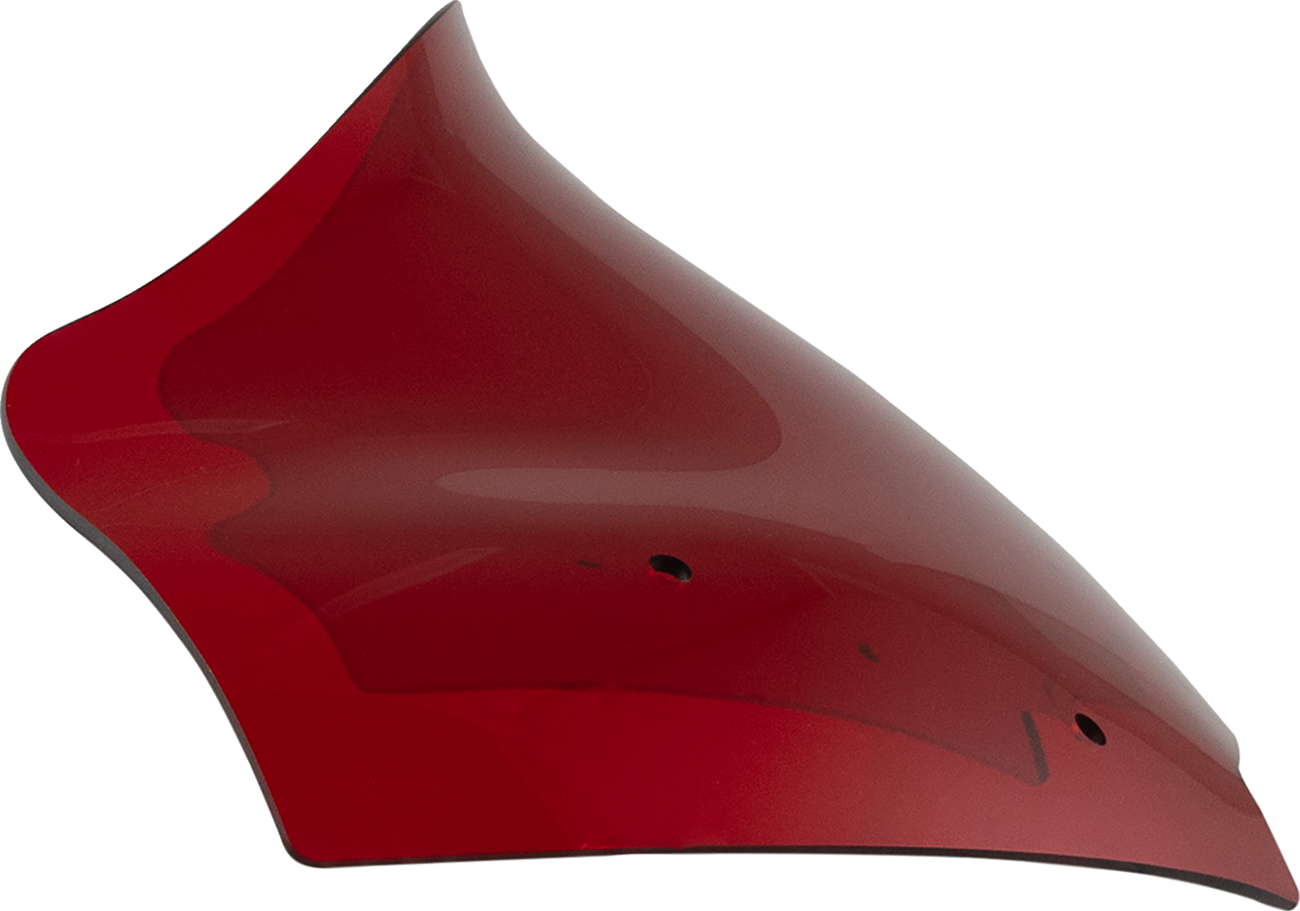 Kolor Flare® Windshield - 10" - Red - '23-'25 FLTRX