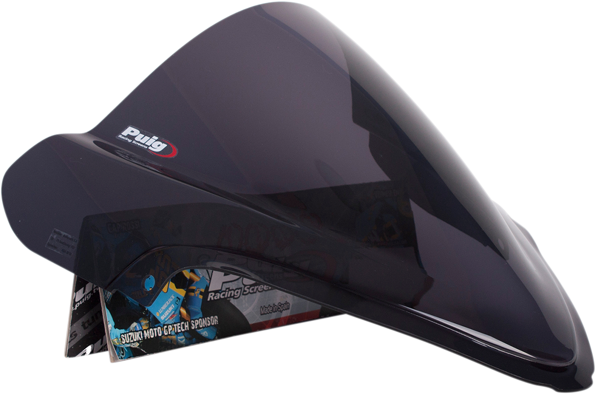 Race Windscreen - 15-3/8" - Dark Smoke - Hayabusa