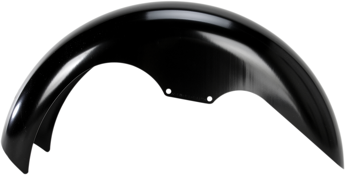 Level Front Fender - Black - 19" - HD Dyna/FXR/Sportster