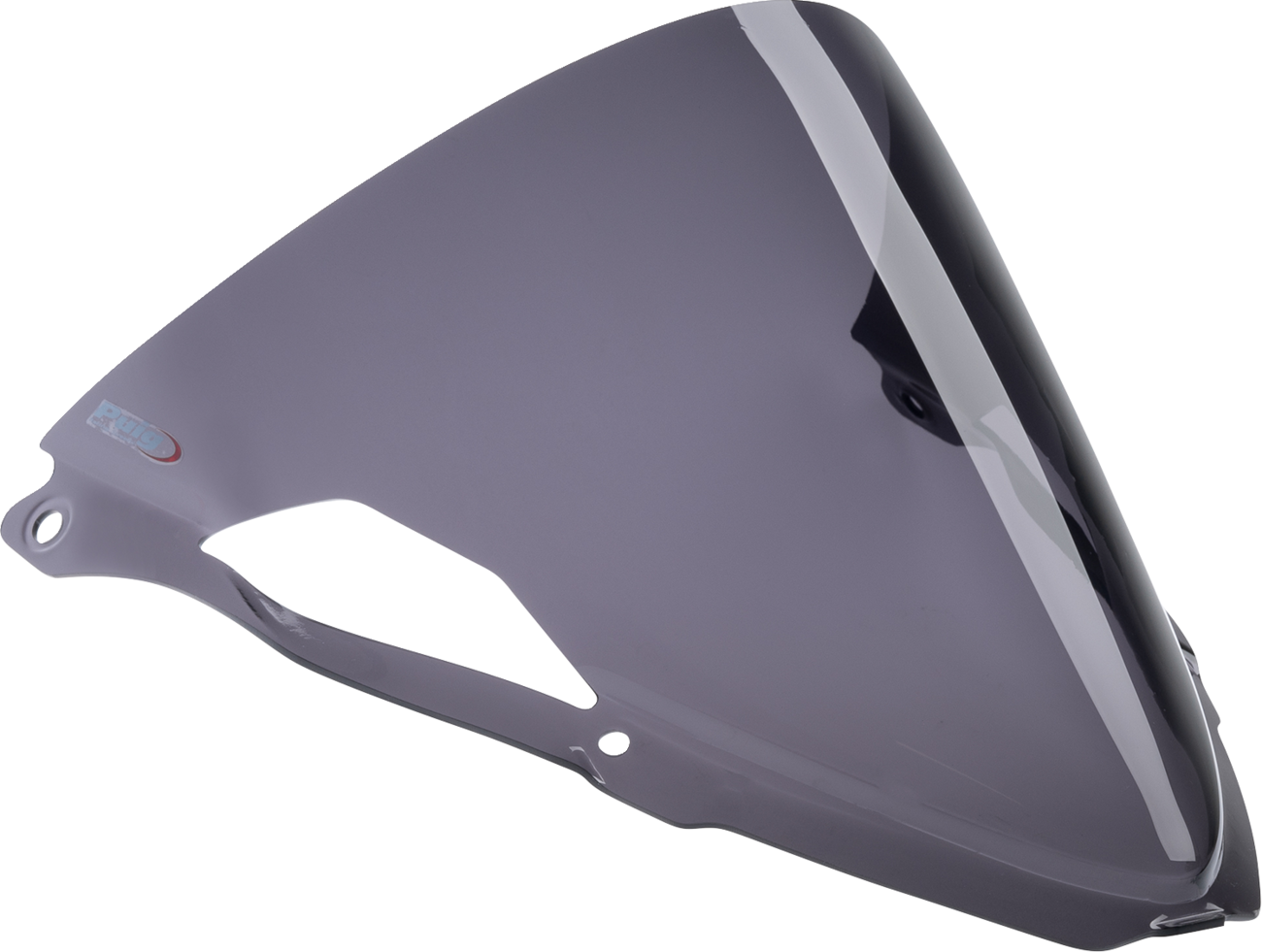Racer Windscreen - 13-1/4" - Dark Smoke - ZX-6R